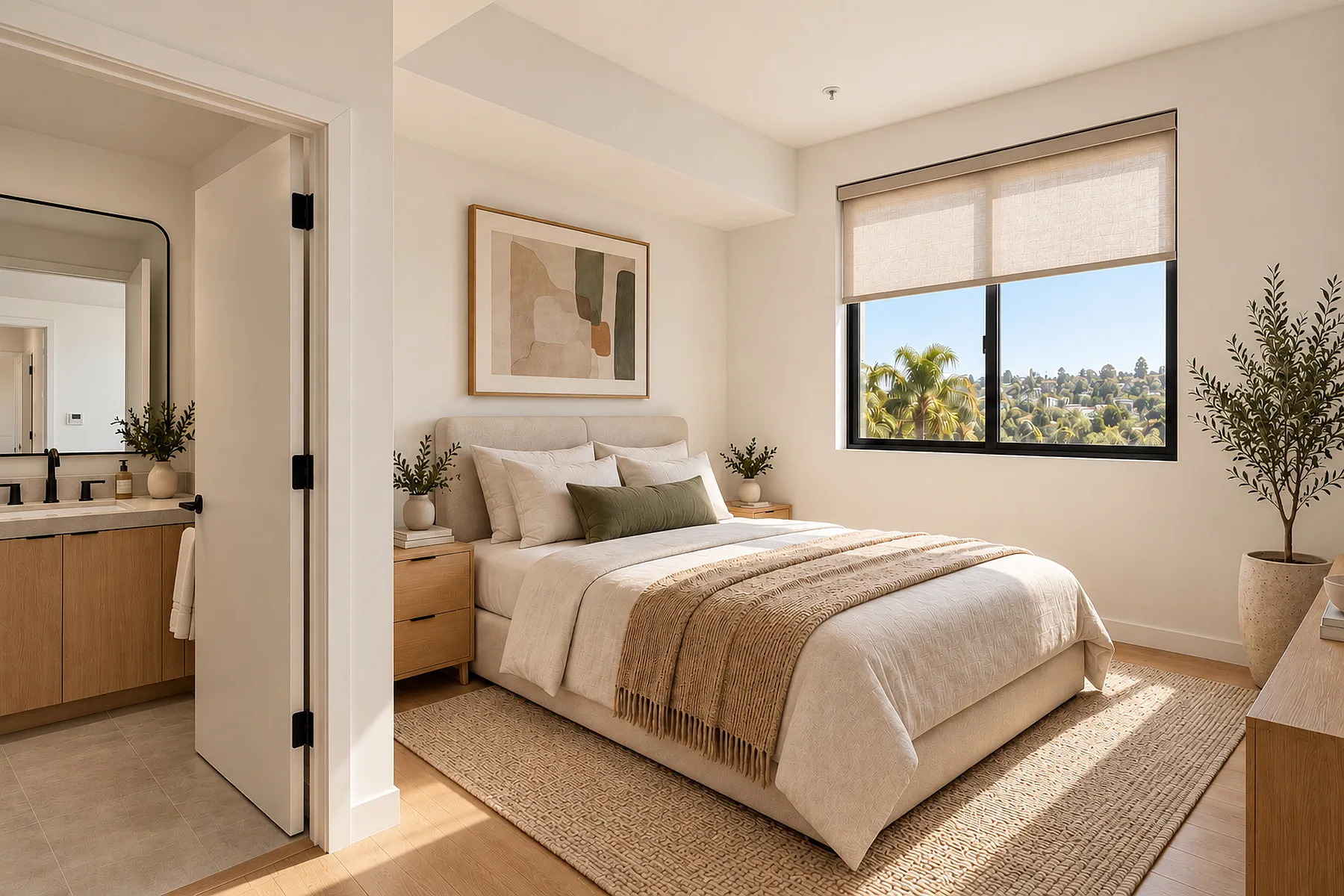 Bedroom interior